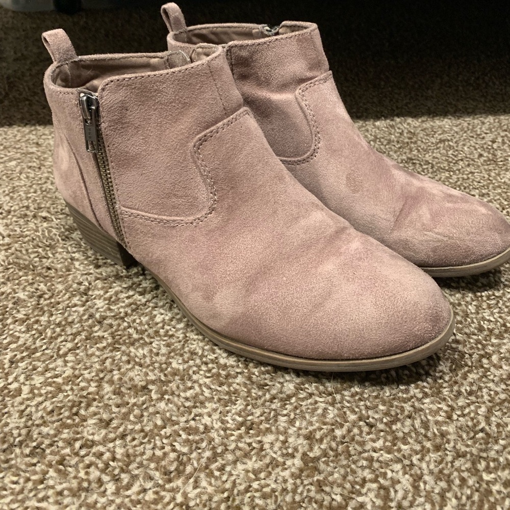 Light Taupe Ankle boots